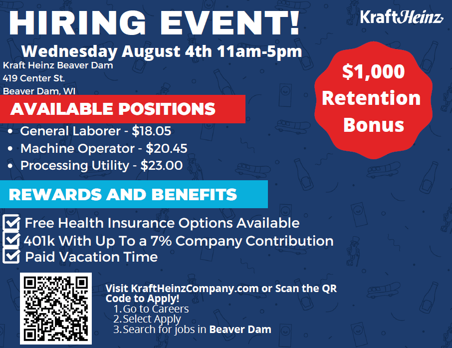 Hiring Event -Kraft 2021